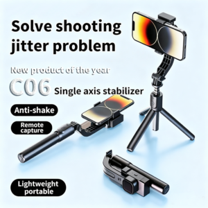 C06 Stabilizer Bluetooth Tripod Selfie Stick