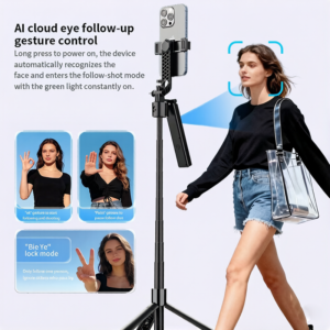 F01 Face Tracking Tripod Selfie Stick