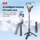 Selfie stick with gimbal
