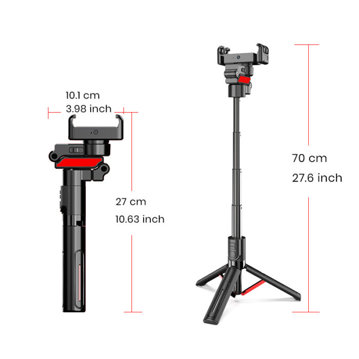 Wireless selfie stick